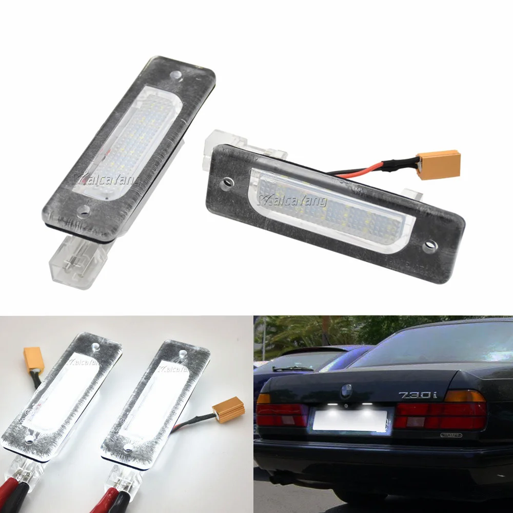 

Задний номерной знак для BMW E32 7 Series Sedan 87-94 5 Series E34 M5 1988 1989 1990 1991 1992