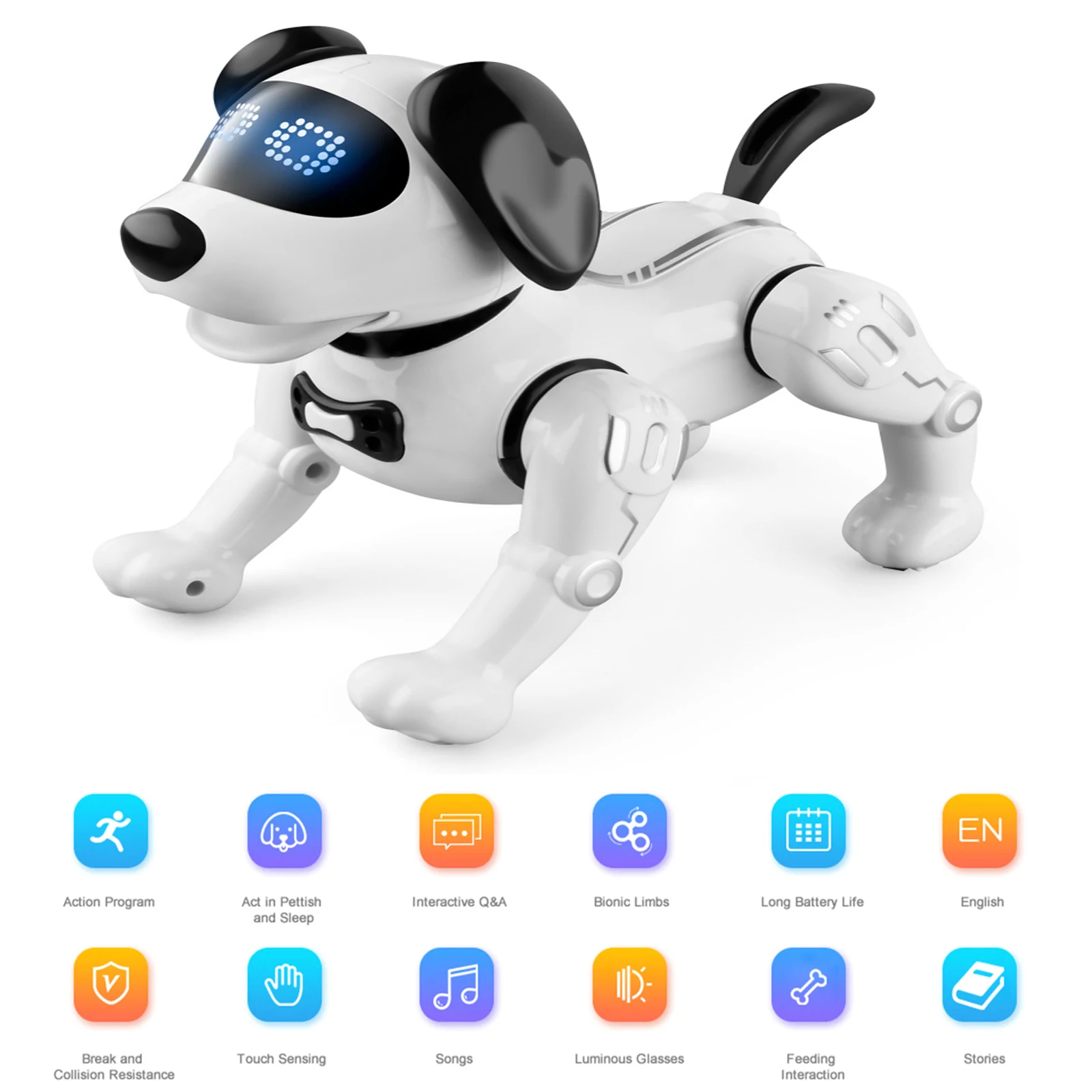 

Intelligence Stunt Voice Air Gesture Robot Pet Dog Roboter Robot Toys Robot Remote Control Robot Pet Robot Toys for Children