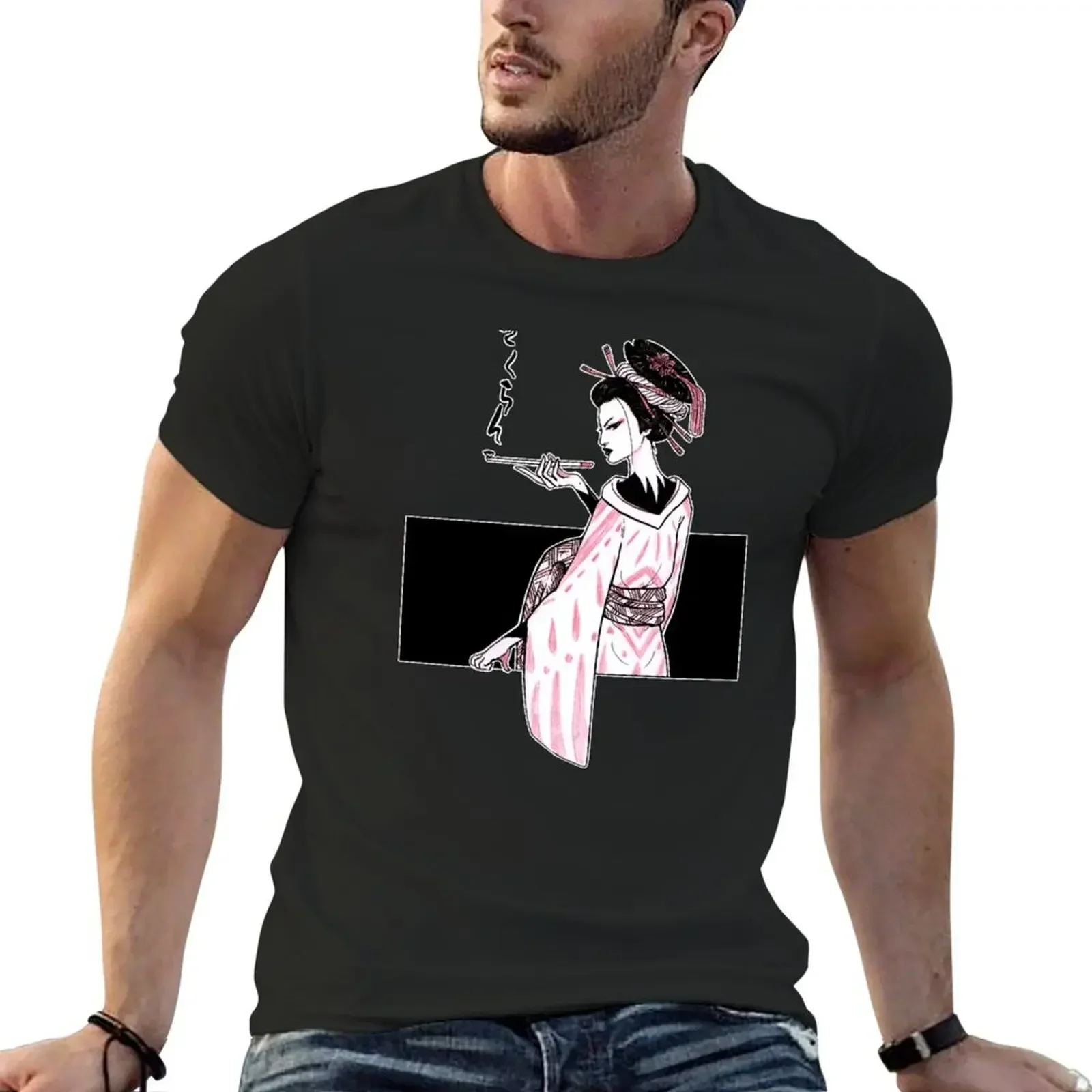 Orian (черная версия) футболка таможенная летняя одежда аниме футболки