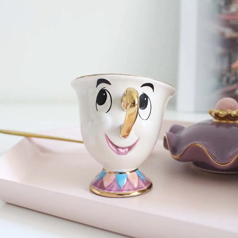 2022 мультяшный горшок для чая Красавица кружка миссис стеклянный один набор милый