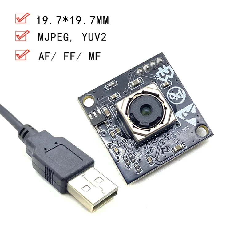 Фото Модуль USB-камеры 8.0 МП с сенсором IMX179, протокол UVC, автофокус/FF/MF, для Windows, Android, Linux, Wince, Mac OS, микро/мини-камера №3