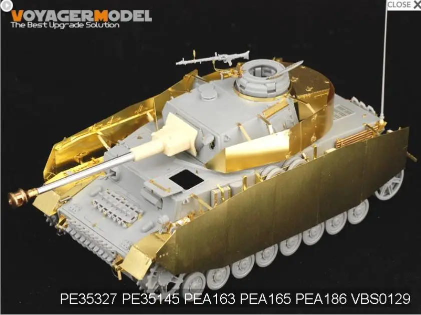 

voyager PE35327 1/35 Scale WWII German Panzer.IV Ausf.H late/J Early Version