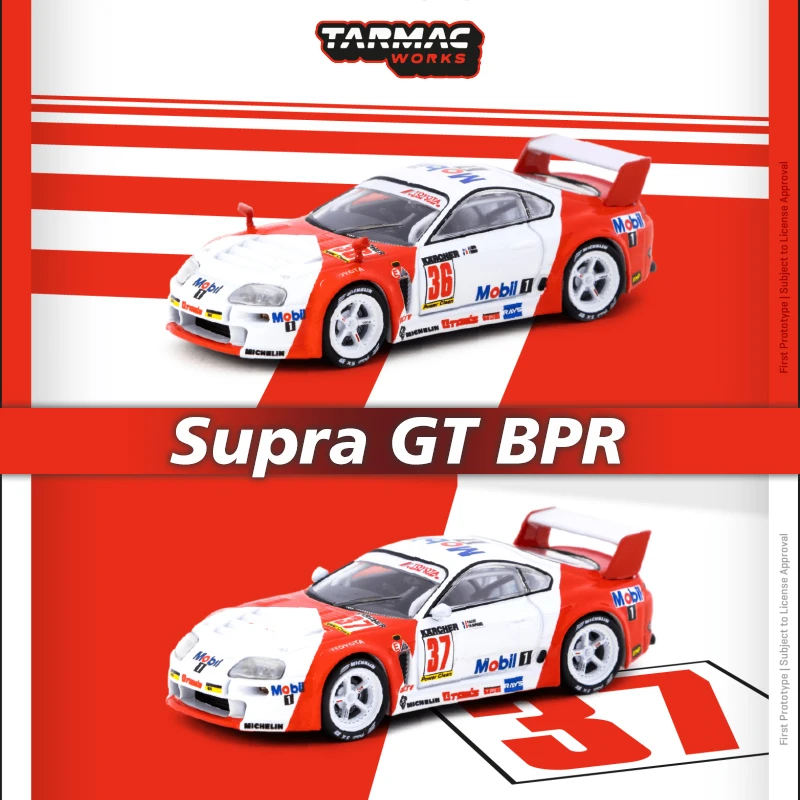 

TW 1:64 Supra GT BPR Zhuhai 1995 Diecast Diorama Car Model Collection Miniature Carros Toy Tarmac Works