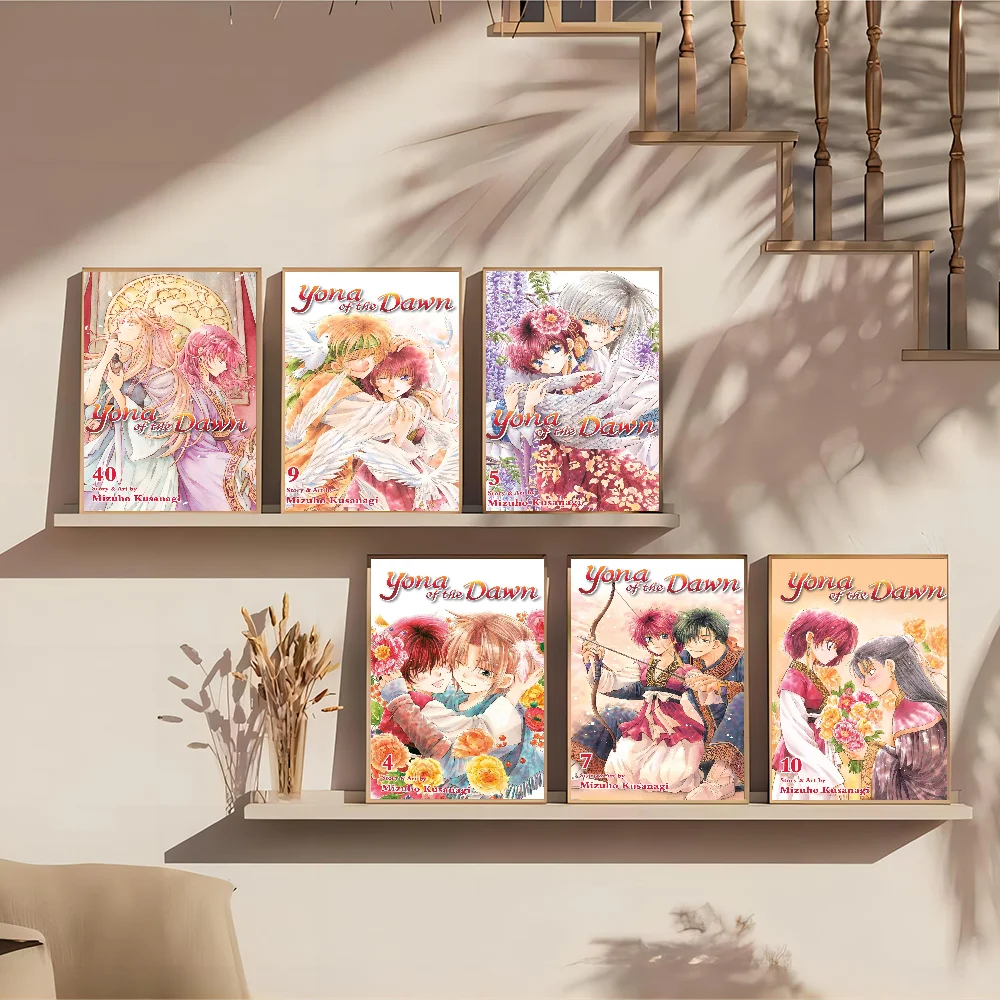 Клейкий постер сделай сам Yona of the Dawn винтажный Декор для комнаты бара кафе