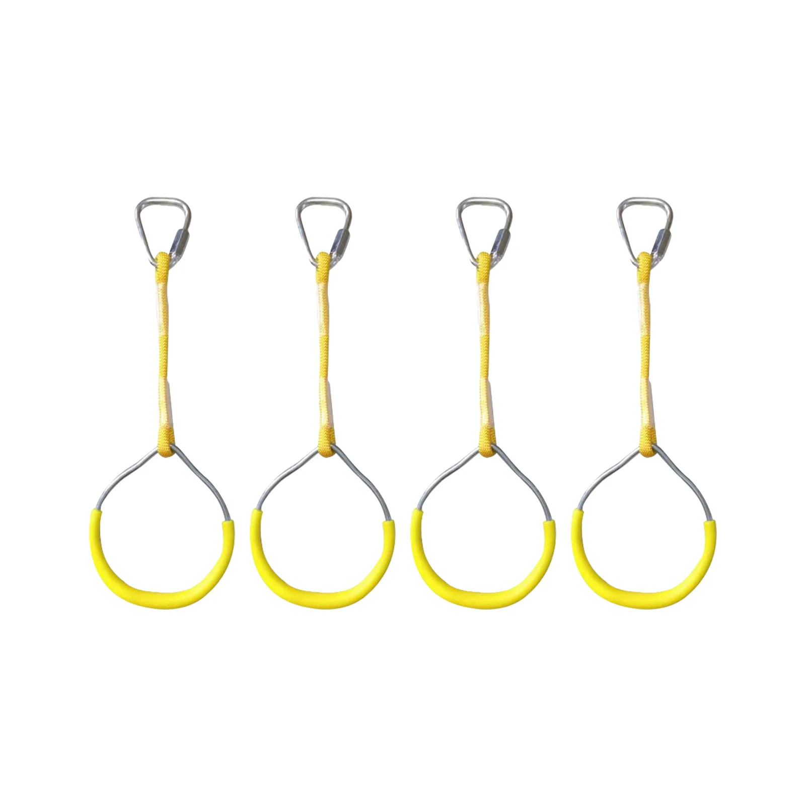

4pcs Indoor Swing Fitness Playground Portable Pull Up Easy Install Home Gym Children Gymnastic Ring Multipurpose Heavy Duty