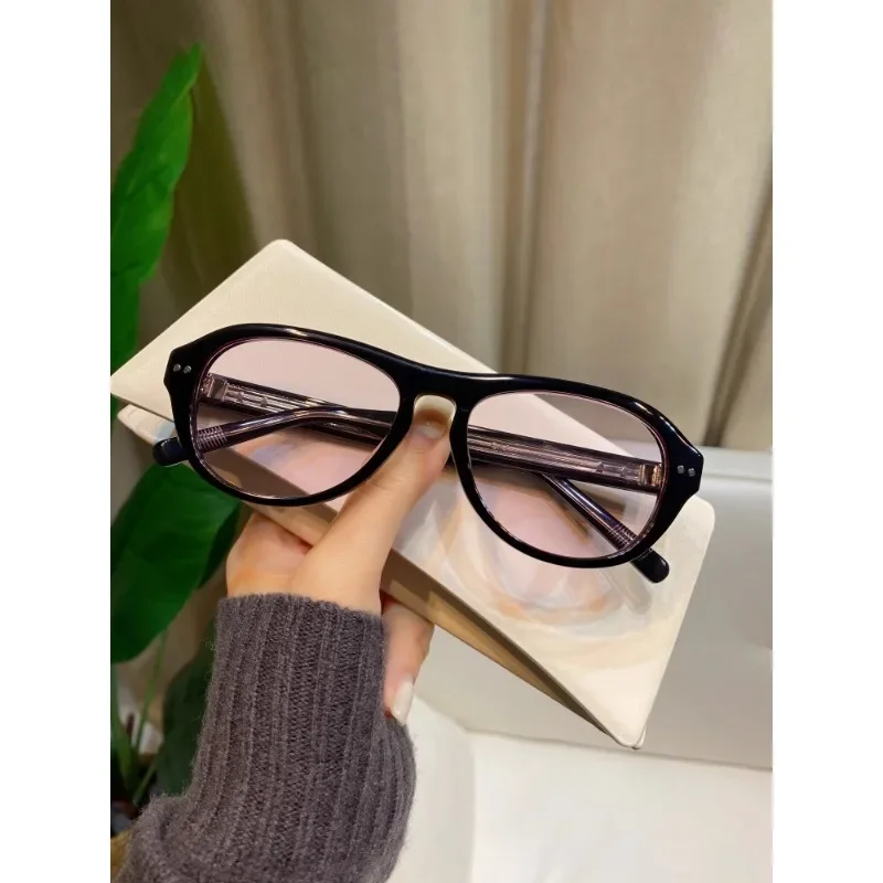 Женские солнцезащитные очки Tide OA Plate Корейская версия тонких солнцезащитных
