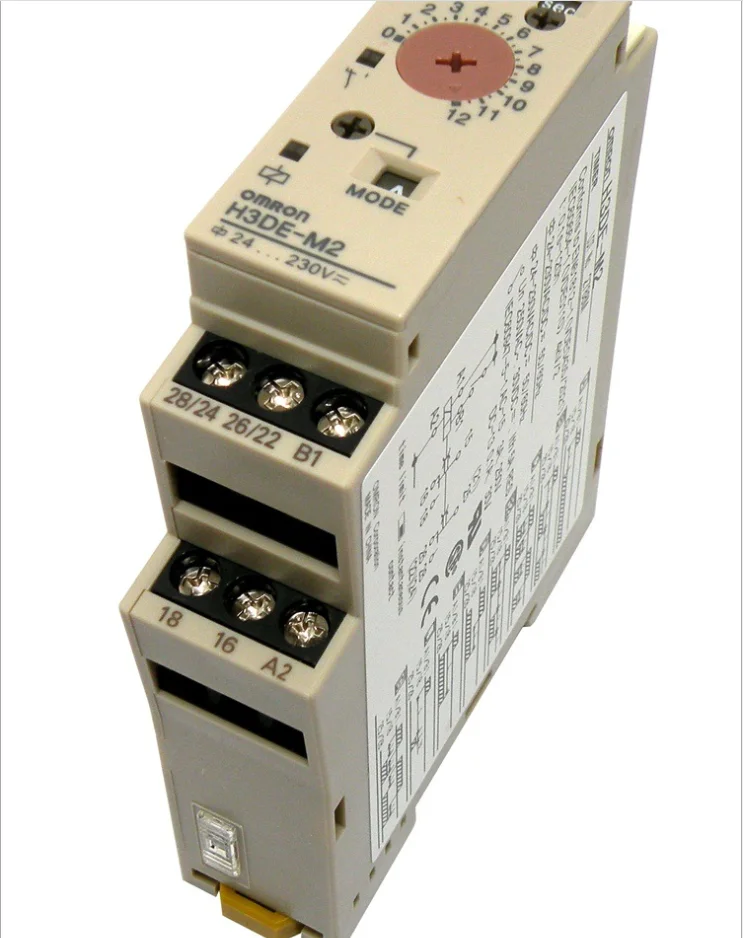 

Таймер Оригинал реле 24-240VAC/DC H3DE-M2 таймер