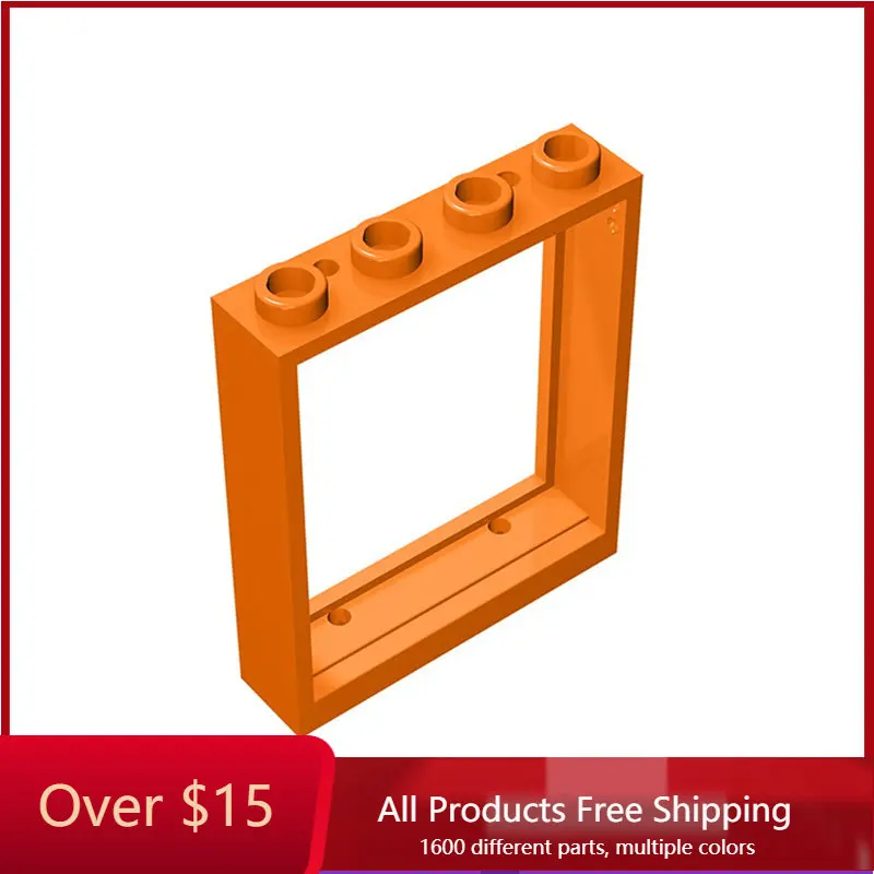 

10PCS MOC Bricks Compatible Assembles Particles 6154 1x4x4 For Building Blocks Parts DIY Educational Parts Toys