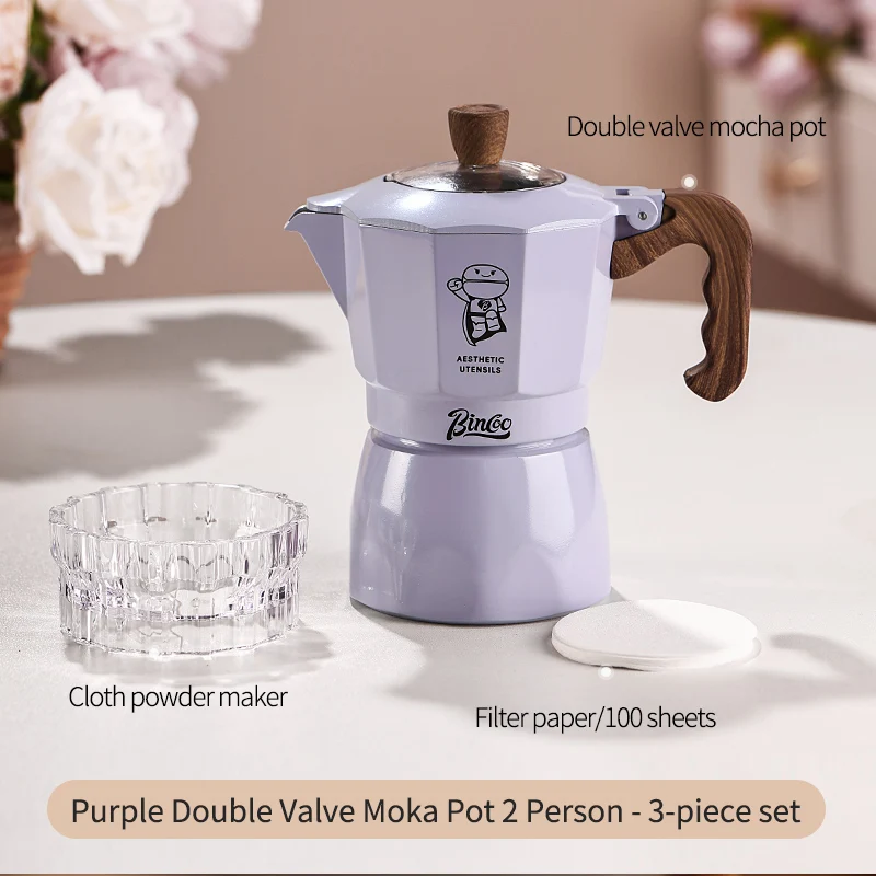 

Набор мока-пота Bincoo с нагревателем