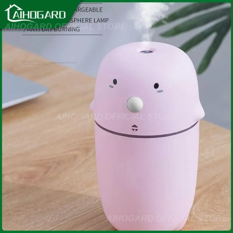 

300ml Air Humidifier Mini USB Essential Oil Diffuser Car Purifier Cool Anion Mist Maker For Home Car Decor With LED Night Lamp