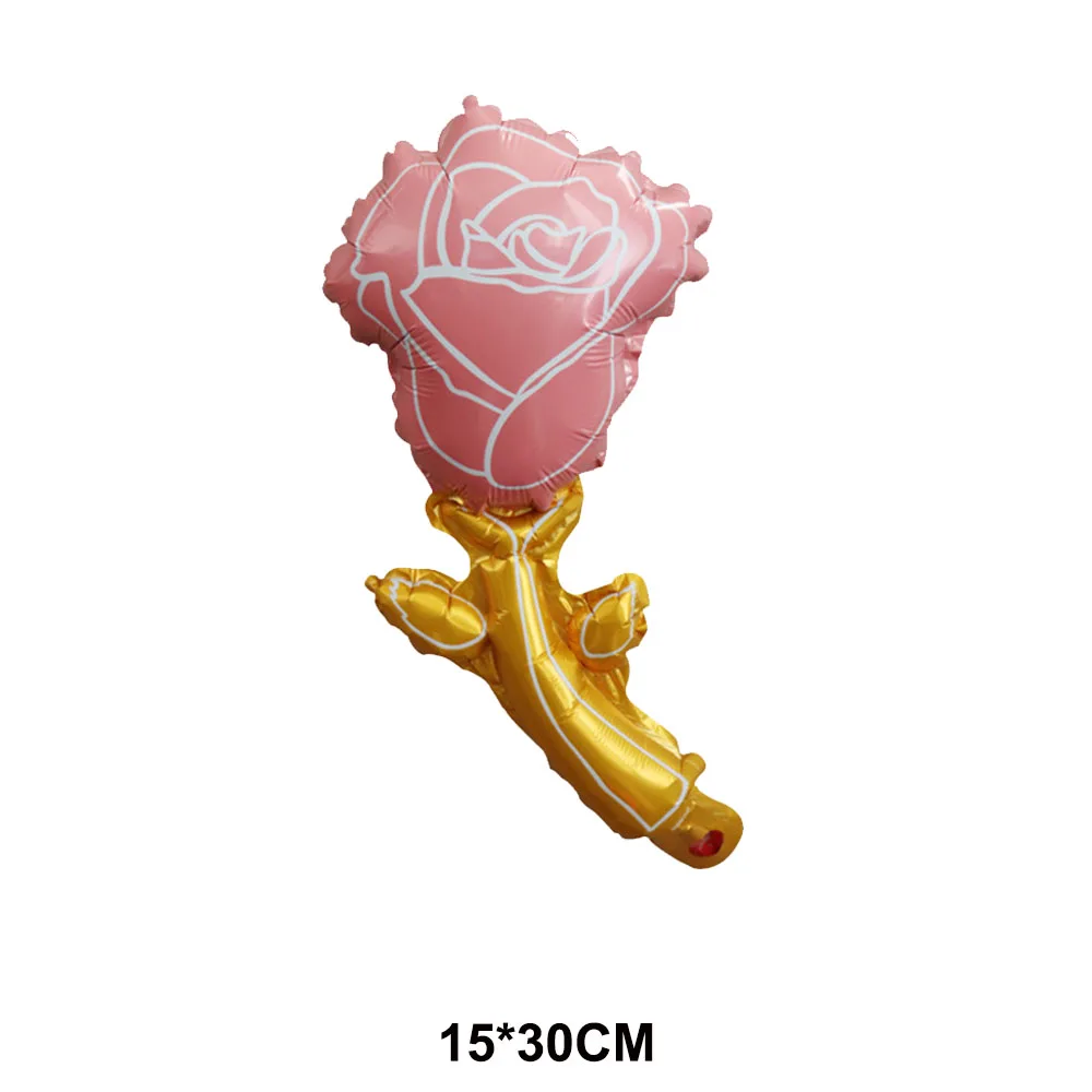 10/20/30/50 шт. мини-воздушный шар с розой розовый красный для девочек дня рождения