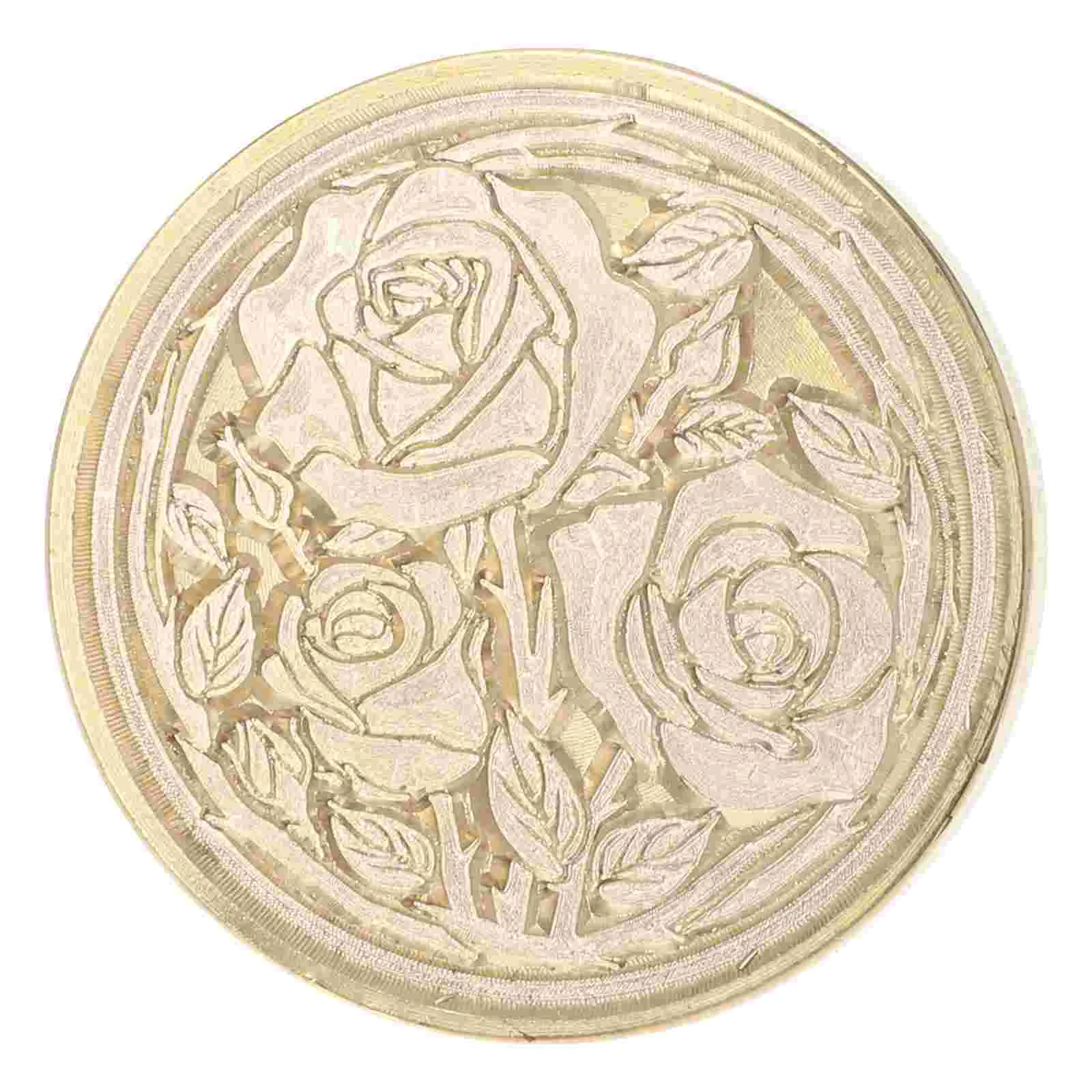 Латунная сургучная печать штампная головка ко Дню святого Валентина