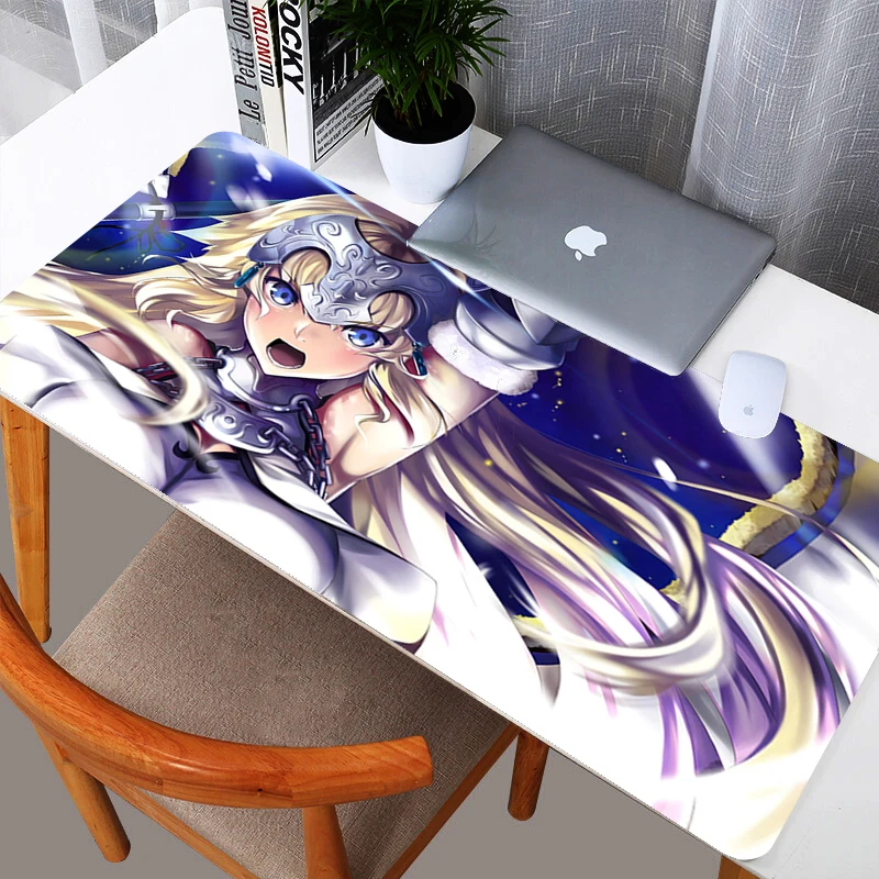 

Fate Grand Order Mousepad Home Large XXL keyboard pad MousePads Natural Rubber Gamer Soft Office Carpet Mouse Mat Mice Pad