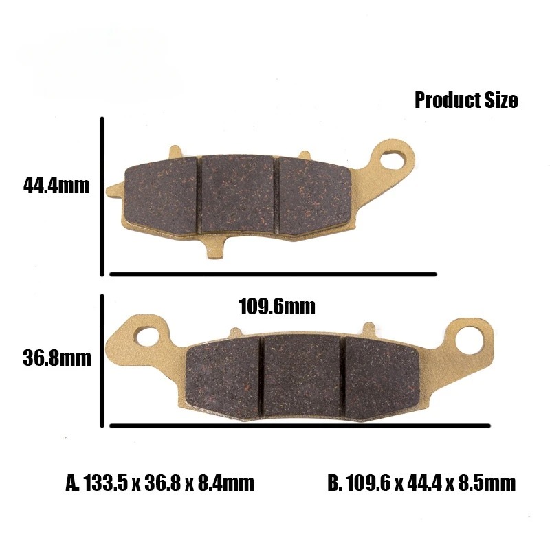Передние и задние тормозные колодки для мотоциклов Suzuki GSX600 GSX 600 GSX600F FK 98-06