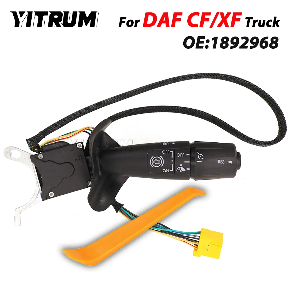 Фото Переключатель на рулевой колонке YITRUM для DAF CF65 IV, CF75 IV, CF85 IV, CF Euro 6, XF95, XF105, XF Euro6 (номера деталей: 1452989, 1892968, 1659628) №1