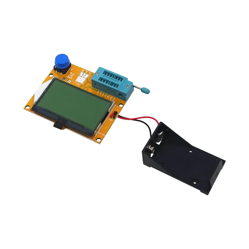 Измеритель ESR LCR-T4 тестер транзисторов диодный Триод Емкость Mos Mega328