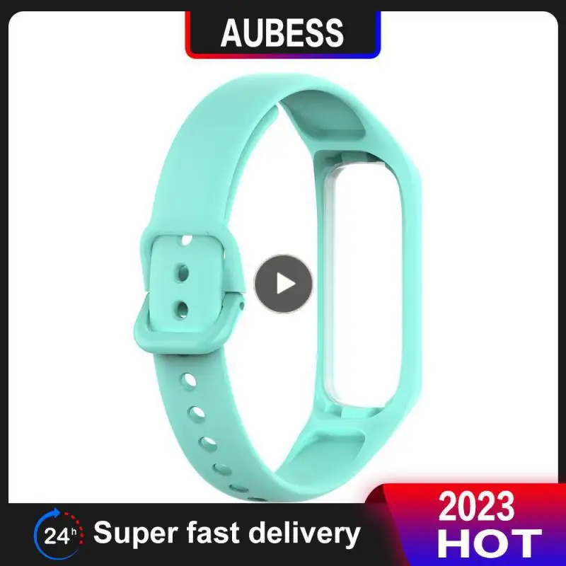 

Smart Accessories Watchband Waterproof Sweatproof Replacement Strap Soft For Samsung Galaxy Fit 2 Strap Silicone Strap