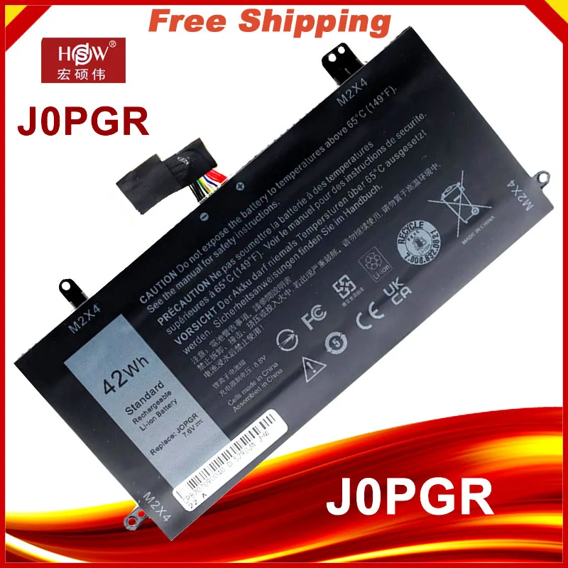 

Аккумулятор J0PGR для ноутбука Dell Latitude 5285 5290 T17G 1WND8 JOPGR X16TW T17G001, бесплатная доставка