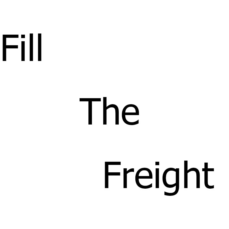 

Fill The Freight