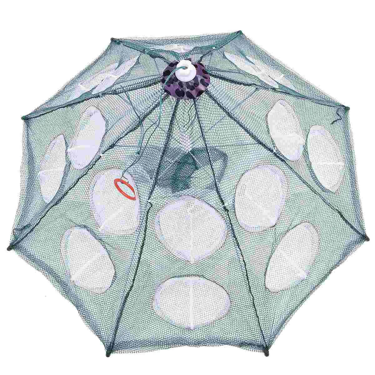 

Net Landing Cast Nets Bait Collapsible Foldable Shrimp Salvage Crawfish Folding Portable Mesh Minnow Catching Tools Lobster