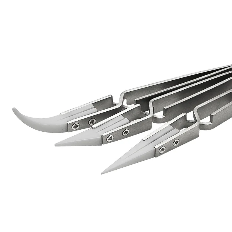 Пинцет из нержавеющей стали антимагнитный антикислотный прецизионный зажим