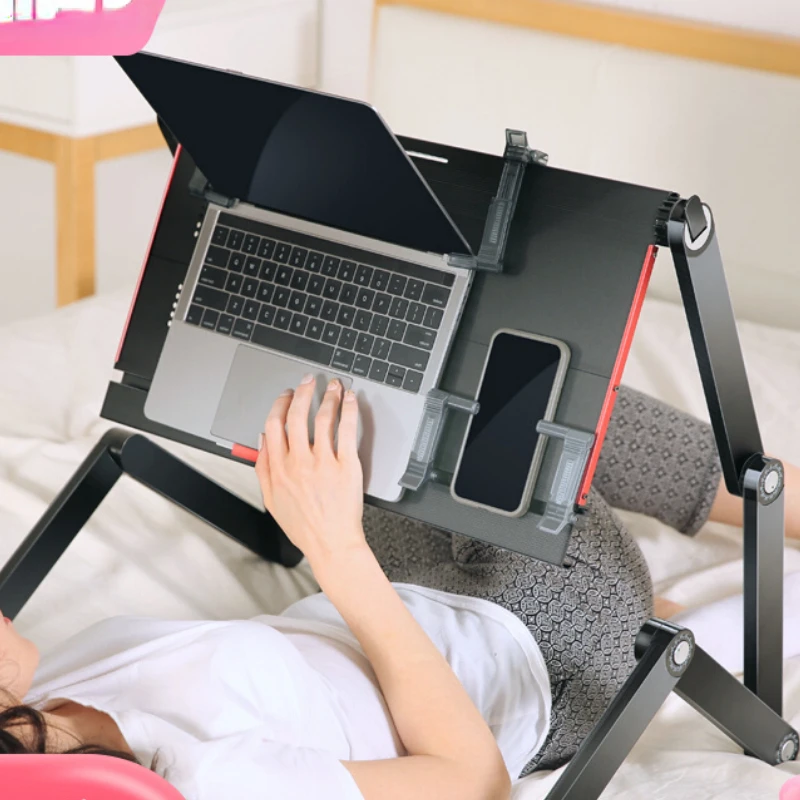 

Bed computer desk lazy notebook support lifting movable folding table bed table
