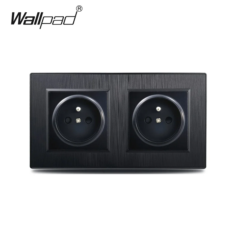 

Wallpad Q7 черный настенный выключатель