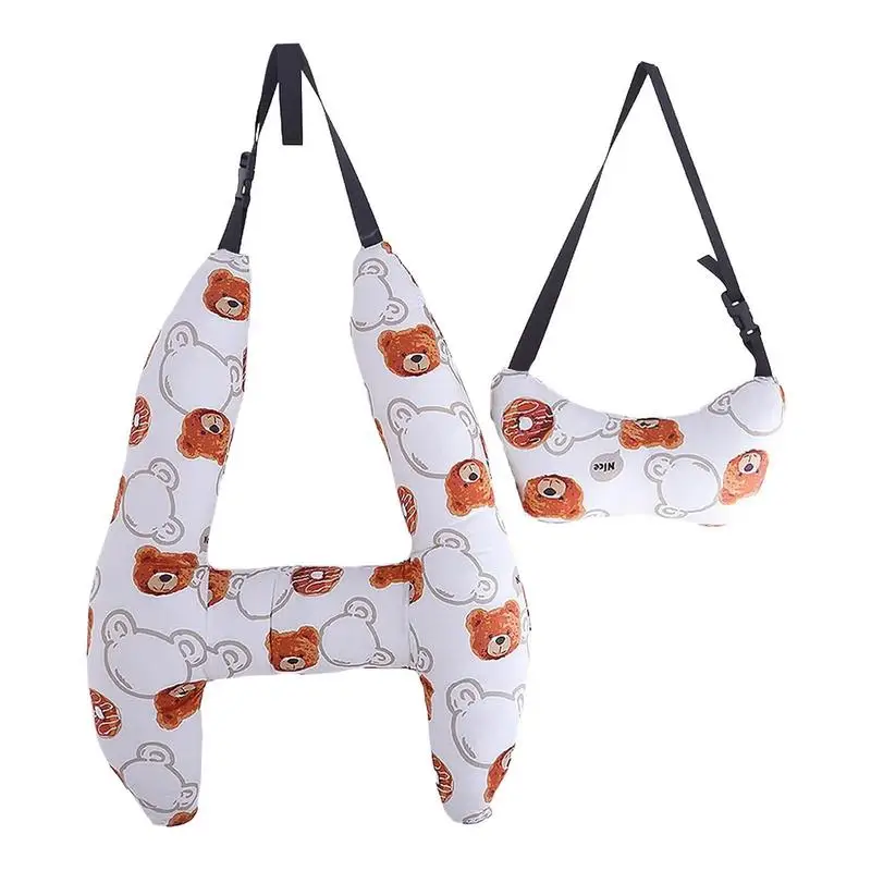 

Детская универсальная безопасная дорожная подушка H-образной формы для шеи