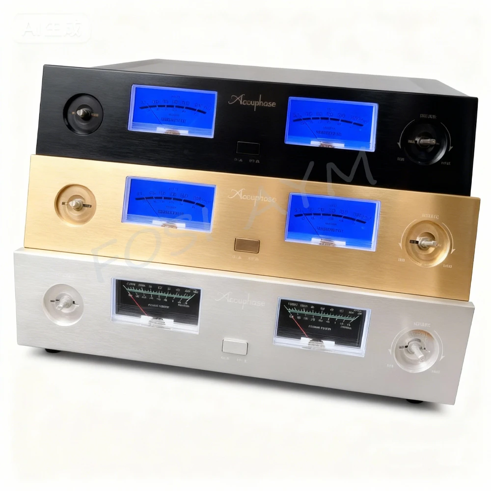 430*340*95 мм FOSI AYM Реплика шасси усилителя Accuphase усилитель мощности со встроенным корпусом усилителя VU метр DIY коробка (art.: 3920d38fbb61d) - 3920d38fbb61d