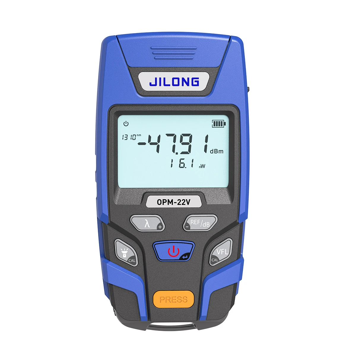 

JIlong OPM-22V Portable OPM Handheld Mini Fiber Optical Cable Tester Optical Power Meter with VFL