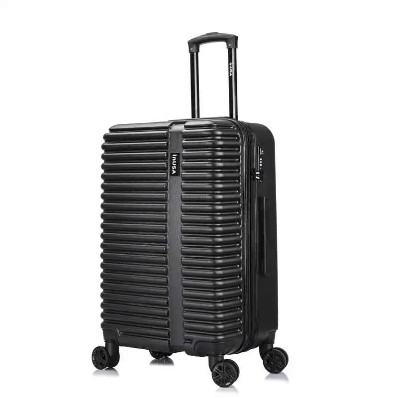 

Высококачественный 24 дюймовый легкий жесткий чемодан-Спиннер Ally Collection с эргономичными ручками, блокировкой TSA и колесами-The Ф