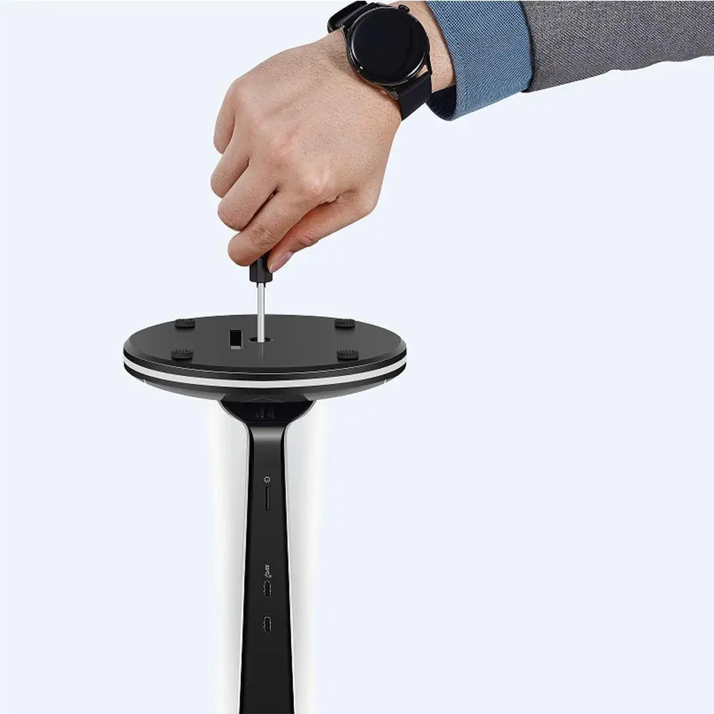 Универсальная Консольная Подставка Для PS5 Slim Дизайн 2-в-1 Совместимая С Оптическим