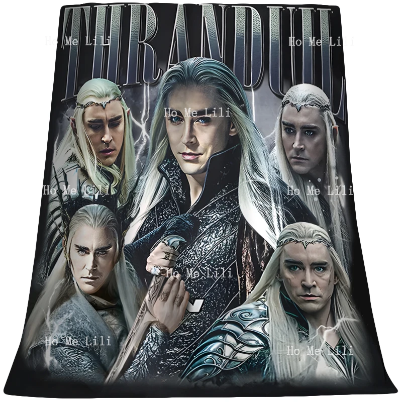 Персонализированное подарочное фланелевое одеяло Thranduil для всесезонного