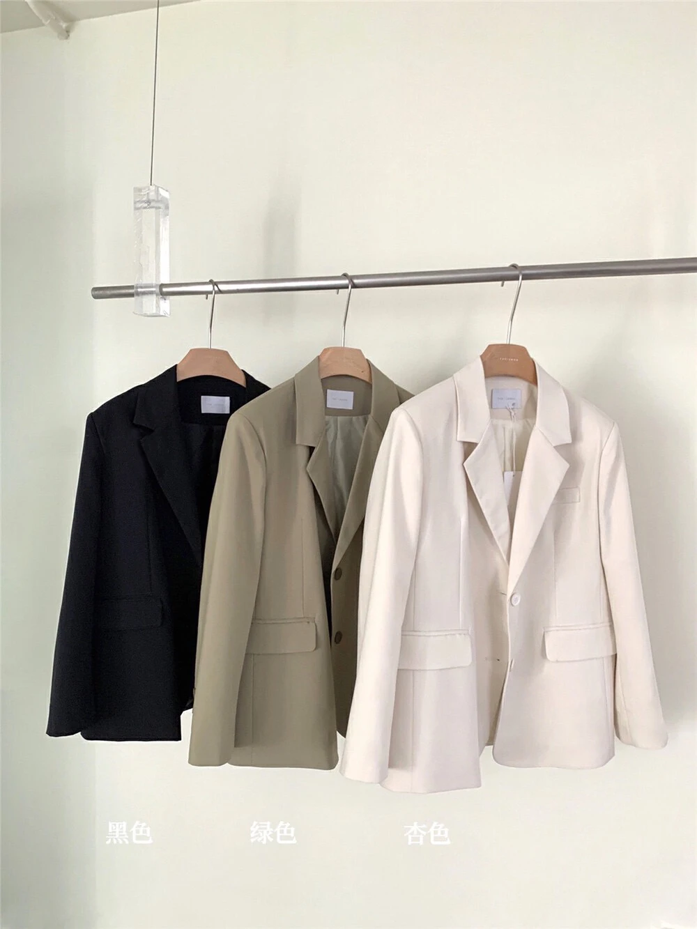 Long Sleeve Single-Brewed Suit Jacket Pleated Skirt Two-Piece Set Female Student 2023 Spring New Skirt Suits Women Clothes