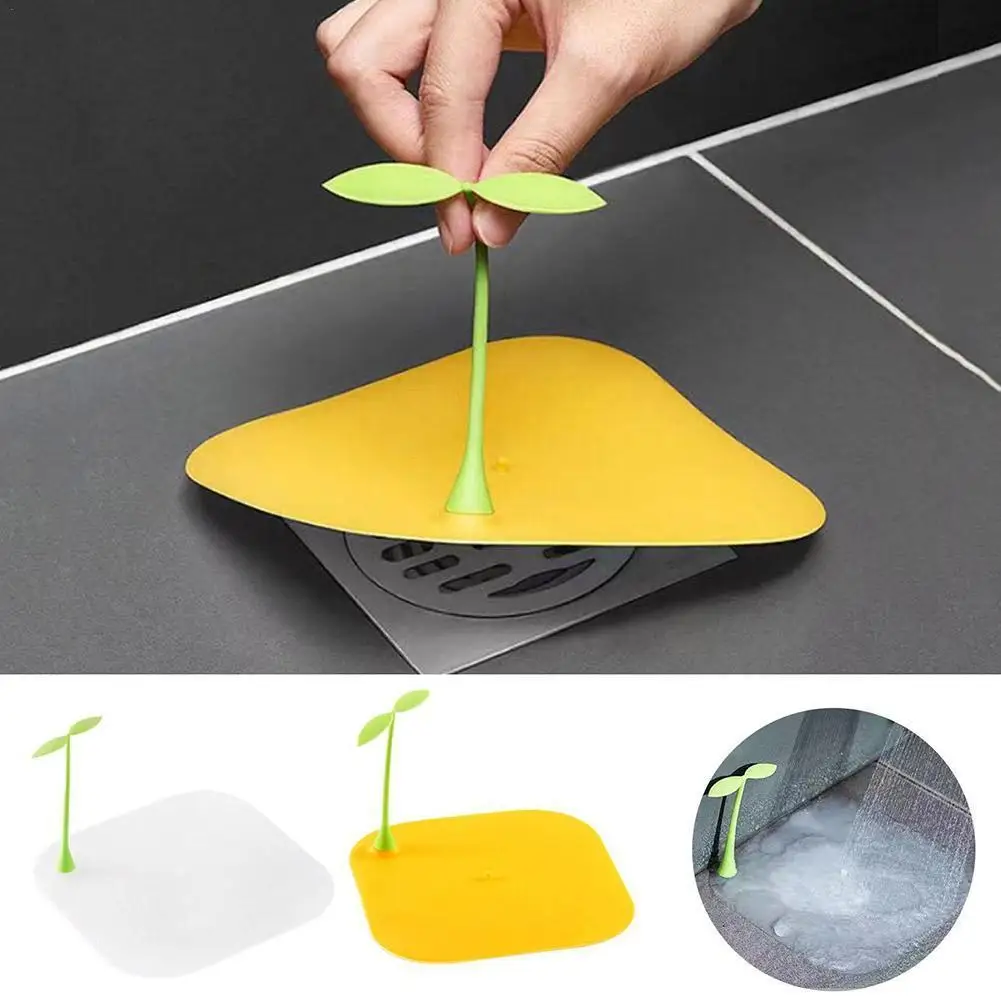 

Новая силиконовая напольная дренажная Крышка для кухни, дезодоратор для ванной комнаты, фильтр для волос, симпатичная заглушка для раковин...