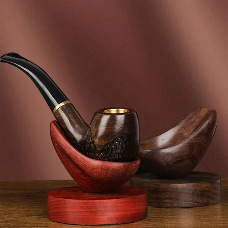 

Smoking Pipe Display Rack Wooden Pipe Rest Smoking Pipe Accessories Pipe Stand