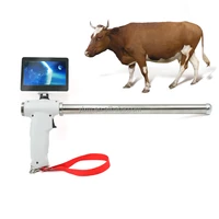basic type visual cattle artificial insemination device bovine cattle cow digital ai gun with ai sheath