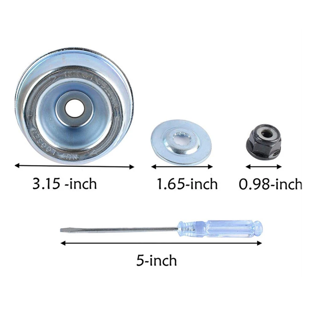 2 упаковки 3 зубца лезвия для кустореза лезвие поедания сорняков острая головка