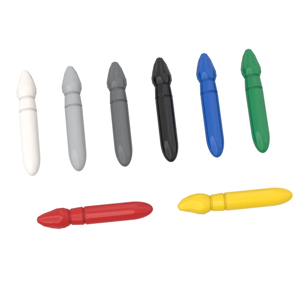 

Кубики MOC 93552 MINI BRUSH, детали для сборки, рождественские подарочные игрушки для детей, 10 шт.