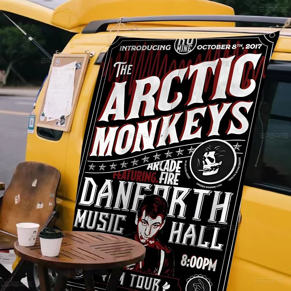 Музыкальный альбом Arctic monkey семейные встречи атмосферные флаги для отдыха на