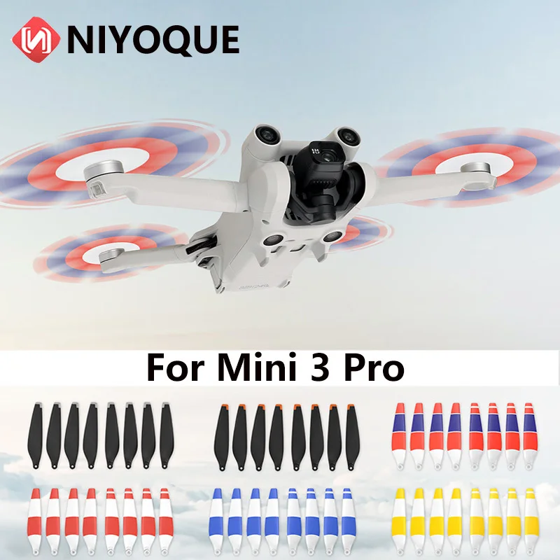 

For DJI Mini 3 Pro Drone Propeller For DJI Mini 3 Pro Accessories Double Sided Color Low Noise Propeller