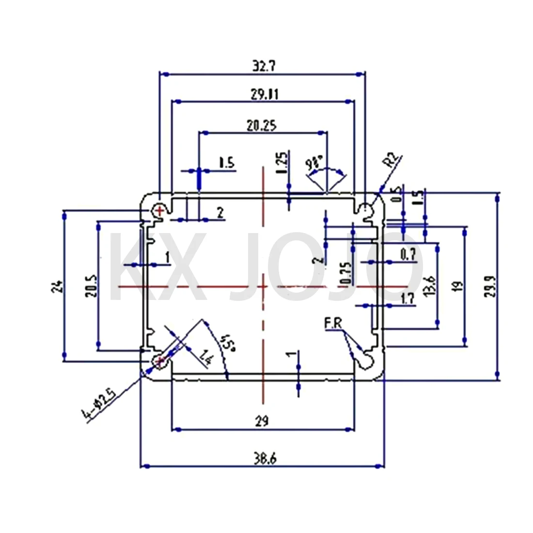 

Специальная ссылка 20 шт., алюминиевый корпус, черный