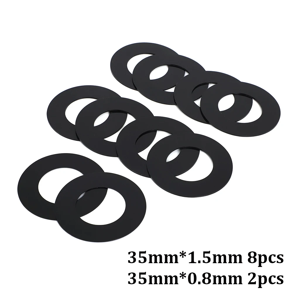 

10 шт., 45 мм, 40 мм, 35 мм, комплект прокладок для ковша для экскаватора, мини-погрузчика и мини-погрузчика Cat Bobcat Deere Komatsu