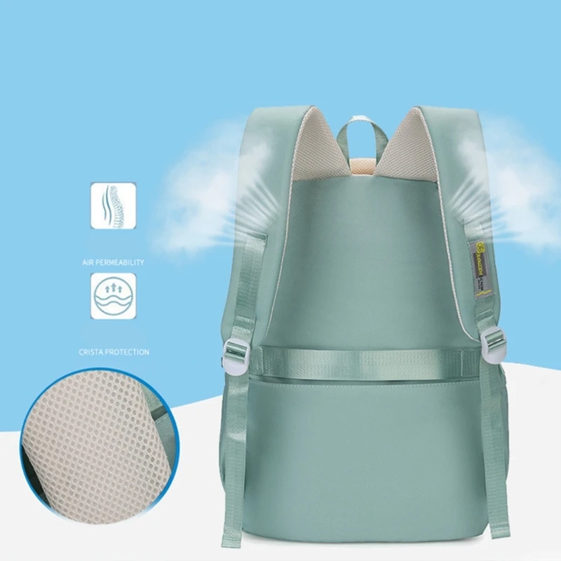 Эргономичная школьная сумка с поддержкой спины школьный рюкзак для ноутбука