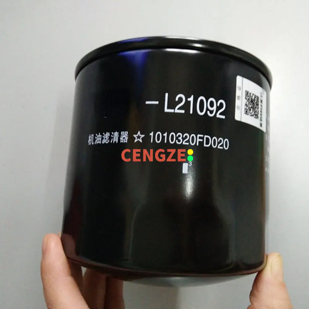 

JAC-L21092 2.0L T6 Pickup Oil Filter For 4DA1 engine 1010320FD020