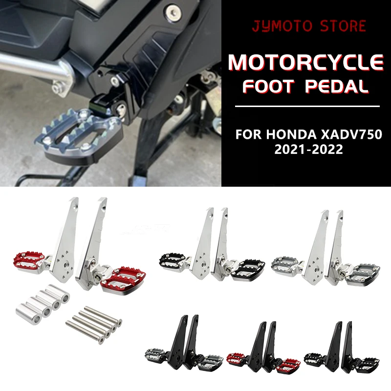 

Motorcycle Pedals for Honda X-ADV 750 XADV750 2021-2022 Pedals Passenger Pedals CNC Aluminum