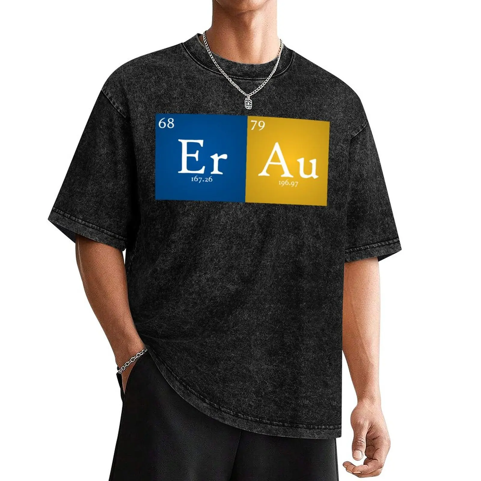 Футболка Definitely Not an ERAU Logo (Версия 2) с графическим рисунком эстетичная одежда белые