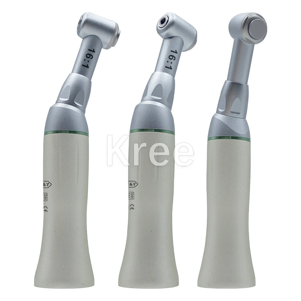 Den Tal Endo Reduction im plant EndodonticE-Type Connector Contra Angle Push Button Handplece 16:1 Low Speed Ratlo Dentlstry