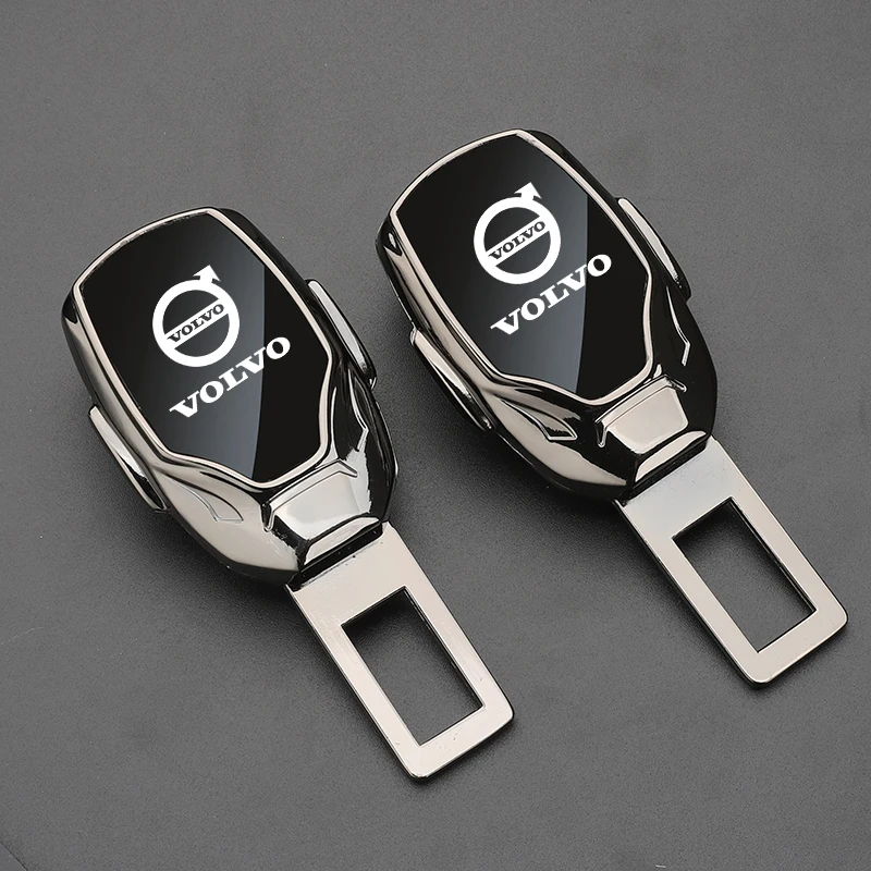 

Автомобильный зажим для ремня безопасности, пряжка одной кнопкой, удлинитель вставки для Volvo S60 S90 XC40 XC60 V90 S40 S80L, автомобильные аксессуары