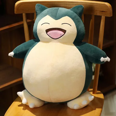 Плюшевая игрушка Pokémon Snorlax кукла с героями мультфильмов аниме сон большая улыбка